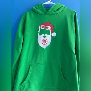 Boys Boston Bruins Santa Sweatshirt